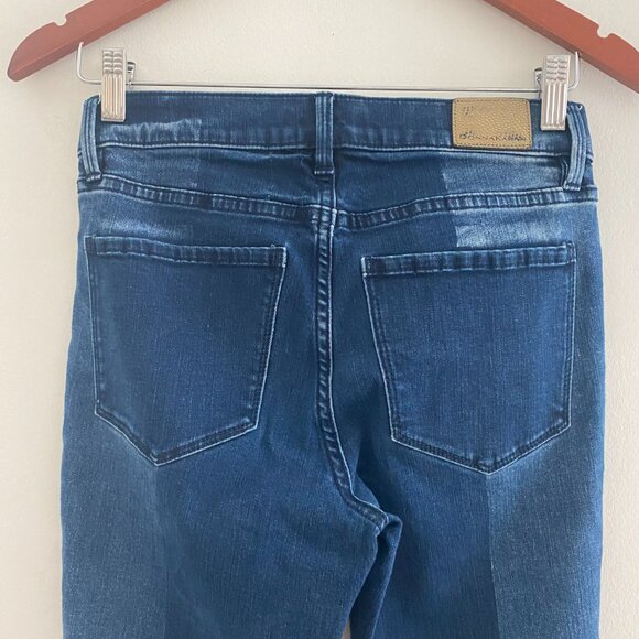 Donna Karen Women's Jeans Two Tone High Rise Skinny Size 26 - Picture 3 of 16